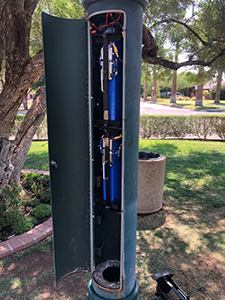 Solar energy storage installation site at South Mountain Park, City of Phoenix Solar energy storage installation site at South Mountain Park, City of Phoenix